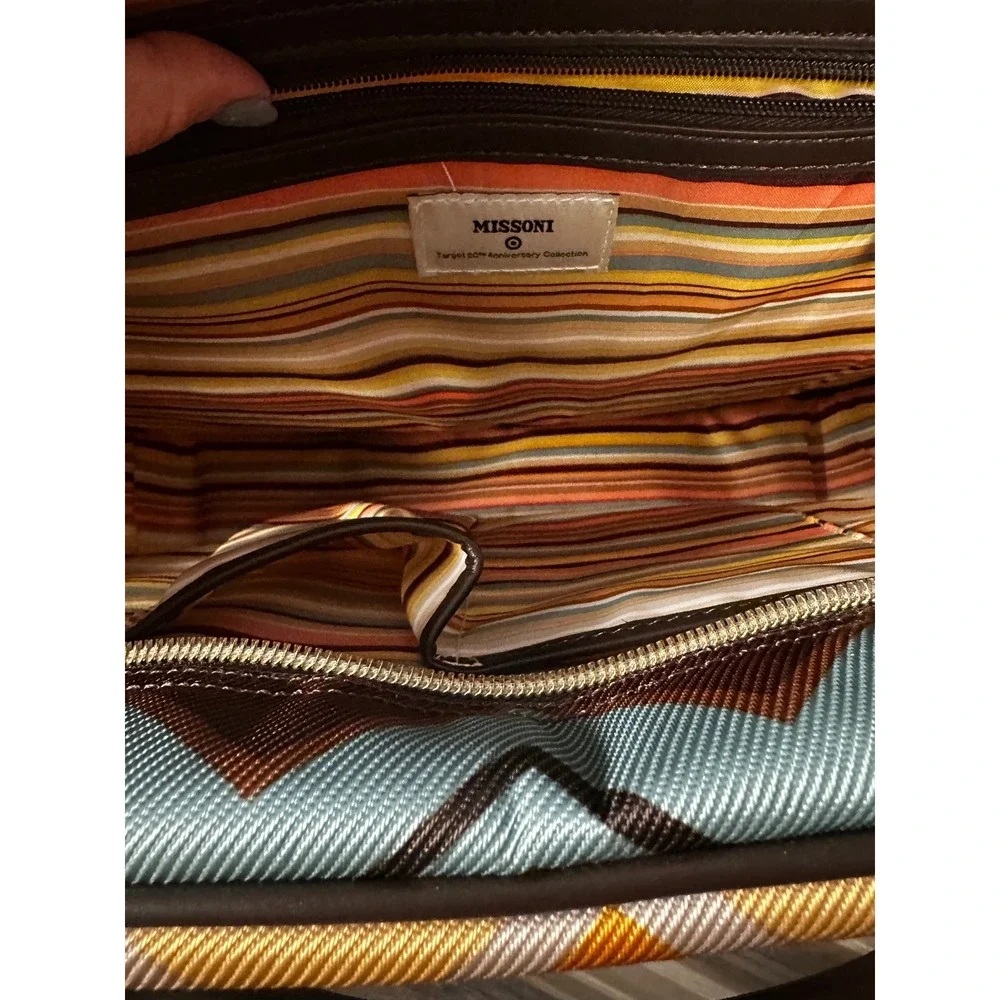 Missoni for‎ Target Zigzag Chevron Laptop Bag/Tote with Shoulder Strap